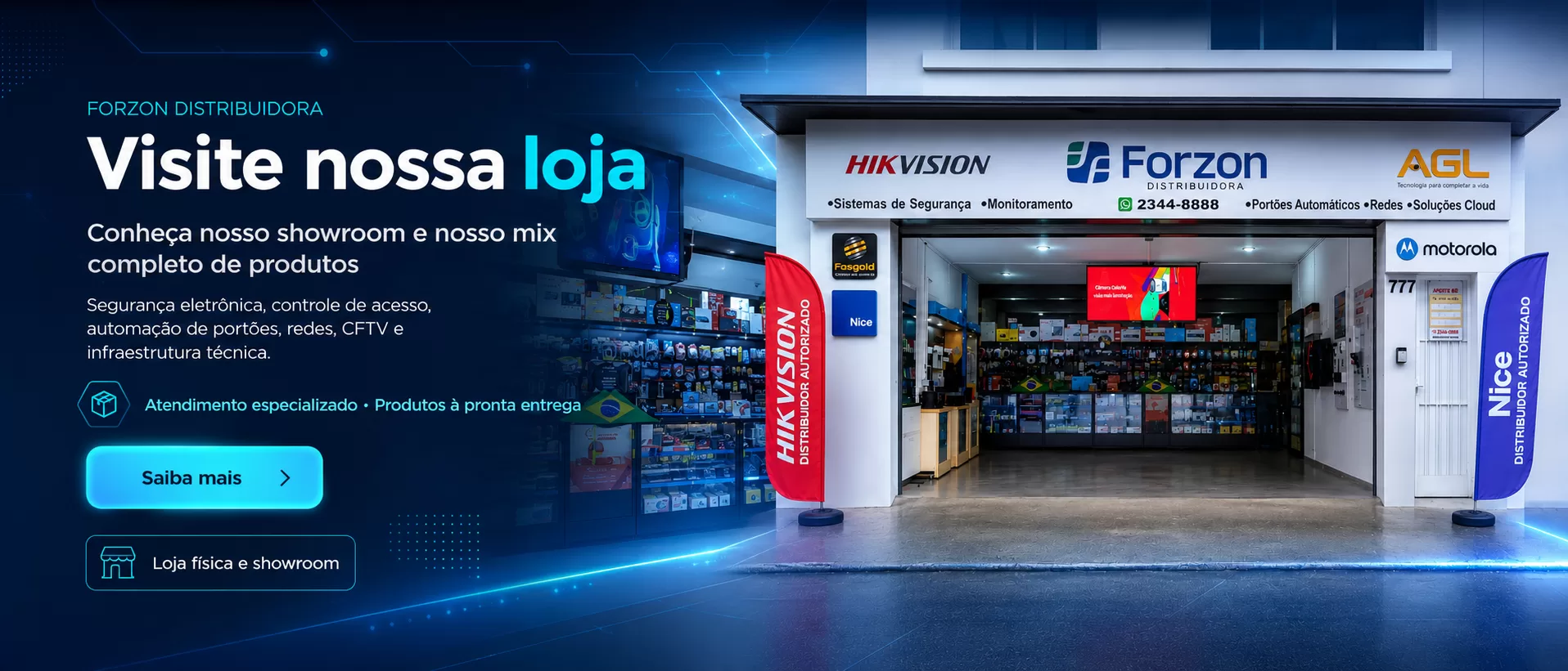 Soluções Forzon para segurança eletrônica