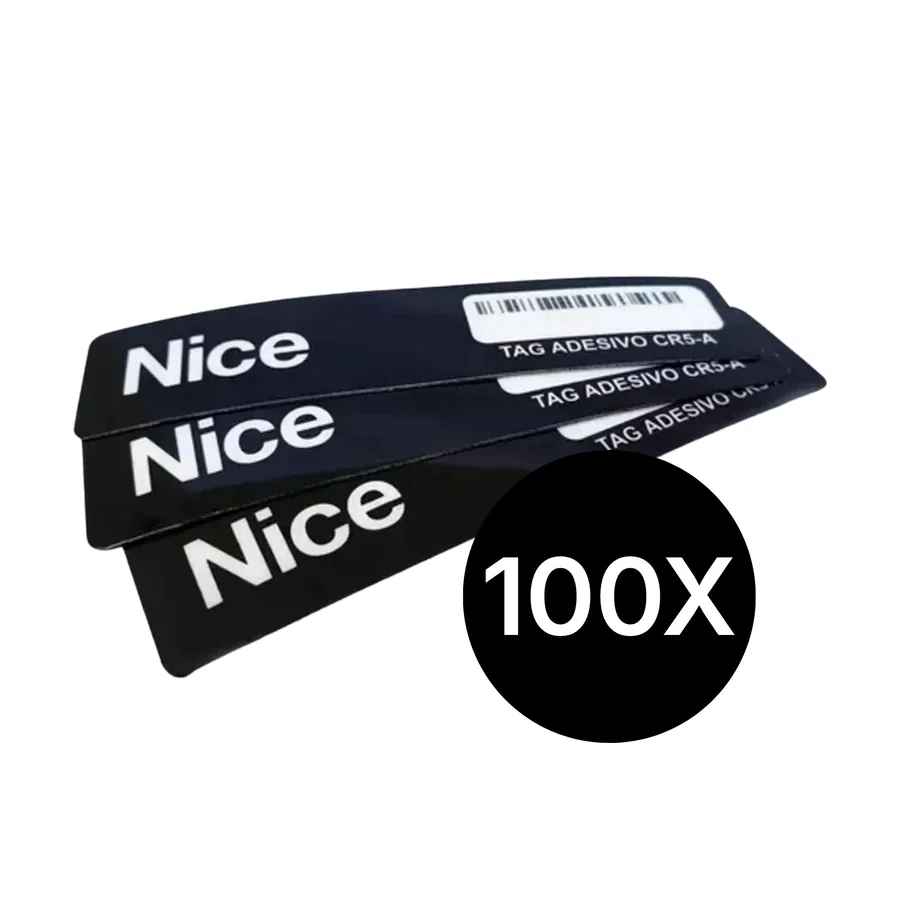 100 tags passivos CR5A Nice